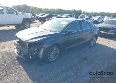 2015 Ford Fusion Titanium z USA, uszkodzony, nr VIN 3FA6P0K9XFR116015